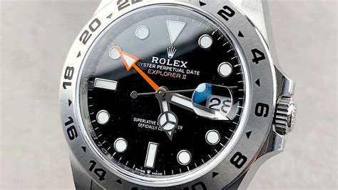 rolex explora 2|2021 Rolex explorer 2 introduction.